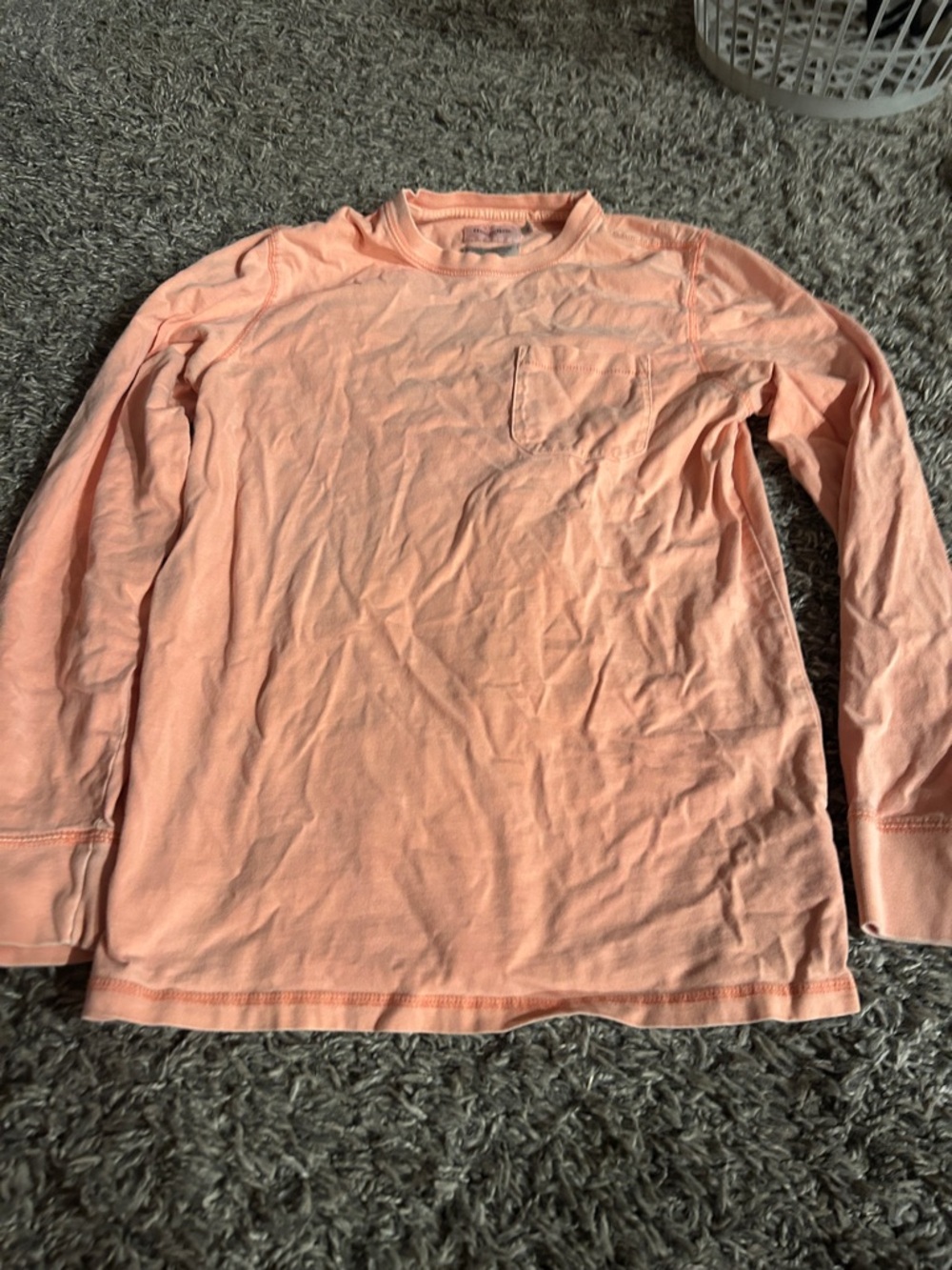 Goodfellow & Co Long-Sleeve Crewneck Shirt - Peach
